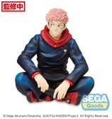 Jujutsu kaisen statuette pvc pm perching yuji itadori 11 cm