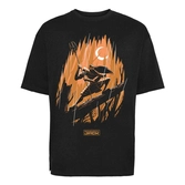 Samurai jack t-shirt mono image of sj stance  (s)