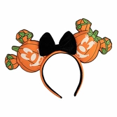 Disney by loungefly serre-tête mickey halloween mick-o-lantern