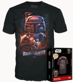 Star wars  pop! tees t-shirt boba fett (m)