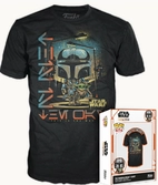 Star wars the mandalorian pop! tees t-shirt the mandalorian (s)