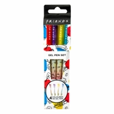 Friends - ensemble de stylos à encre gel à motif tie-dye