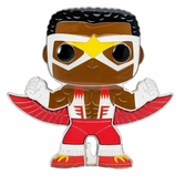 Marvel pop! pin badge émaillé falcon 10 cm