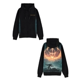 Elden ring veste à capuche logo  (s)