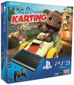Console PS3 Ultra slim 12 Go noire + Little Big Planet Karting