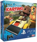 Console PS3 Ultra slim 12 Go noire + Little Big Planet Karting