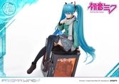 Hatsune miku statuette pvc 1/7 prisma wing hatsune miku (art by lack) 19 cm