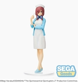 The quintessential quintuplets 2 statuette pvc spm miku nakano nurse ver. 21 cm