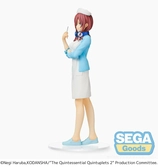 The quintessential quintuplets 2 statuette pvc spm miku nakano nurse ver. 21 cm