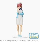 The quintessential quintuplets 2 statuette pvc spm miku nakano nurse ver. 21 cm