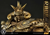Fist of the north star statuette 1/4 raoh gold version 78 cm