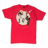 Fallout 4 nuka cola pin-up t-shirt l