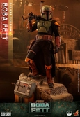 Star wars: the book of boba fett figurine 1/4 boba fett (deluxe version) 45 cm