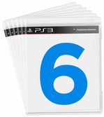 Lots 6 jeux vidéo - PS3