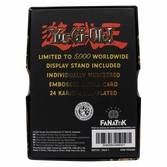Yu-gi-oh! lingot jinzo limited edition (plaqué or)