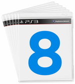 Lots 8 jeux vidéo - PS3