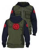 Naruto - kakashi cosplay - sweatshirt unisex (m)