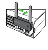Adaptateur Réseau WiFi "N" pour XBOX 360 - Générique