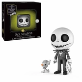 L'étrange noël de mr. jack figurine vinyl 5 star jack skellington 9 cm