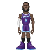 Nba: lakers assortiment vinyl gold figurines lebron james (city) 13 cm (6)