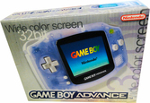 Console Game Boy Advance Glacier