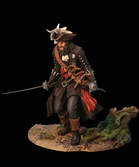 Figurine Blackbeard (officiel Ubisoft) + DLC Assassin's Creed 4
