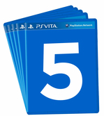 Lots 5 jeux vidéo - PS Vita