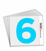 Lots 6 jeux vidéo - 3DS - 2DS
