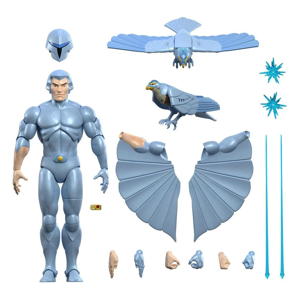 Silverhawks Figurine Ultimates Quicksilver 18 Cm - Figurines Articulées