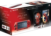 Console PSP Slim & Lite rouge édition Spider-Man (2004)