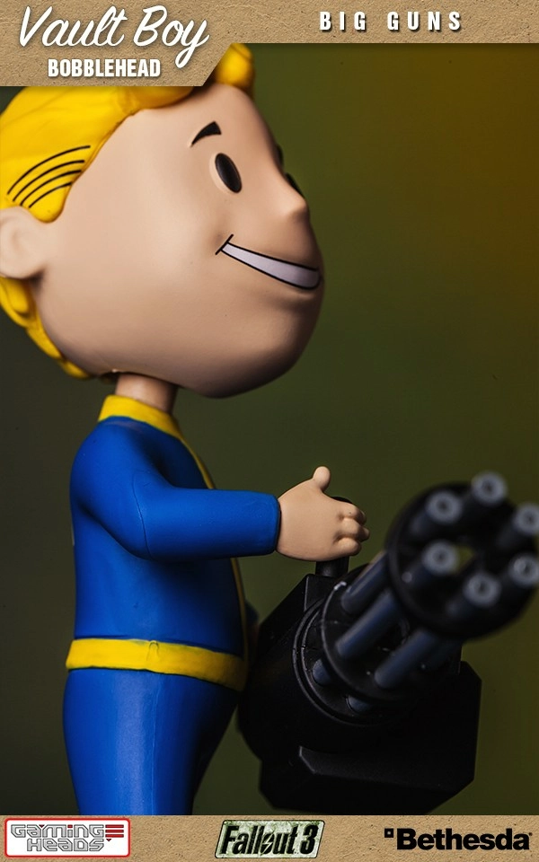 Figurine Fallout Vault Boy Armes Lourdes Série 3