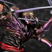 One piece statuette excellent model p.o.p. sa-maximum roronoa zoro ver. demon spirit kyuutouryuu asura 17 cm