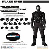 G.i. joe figurine 1/12 snake eyes deluxe edition 17 cm - Figurines articulées