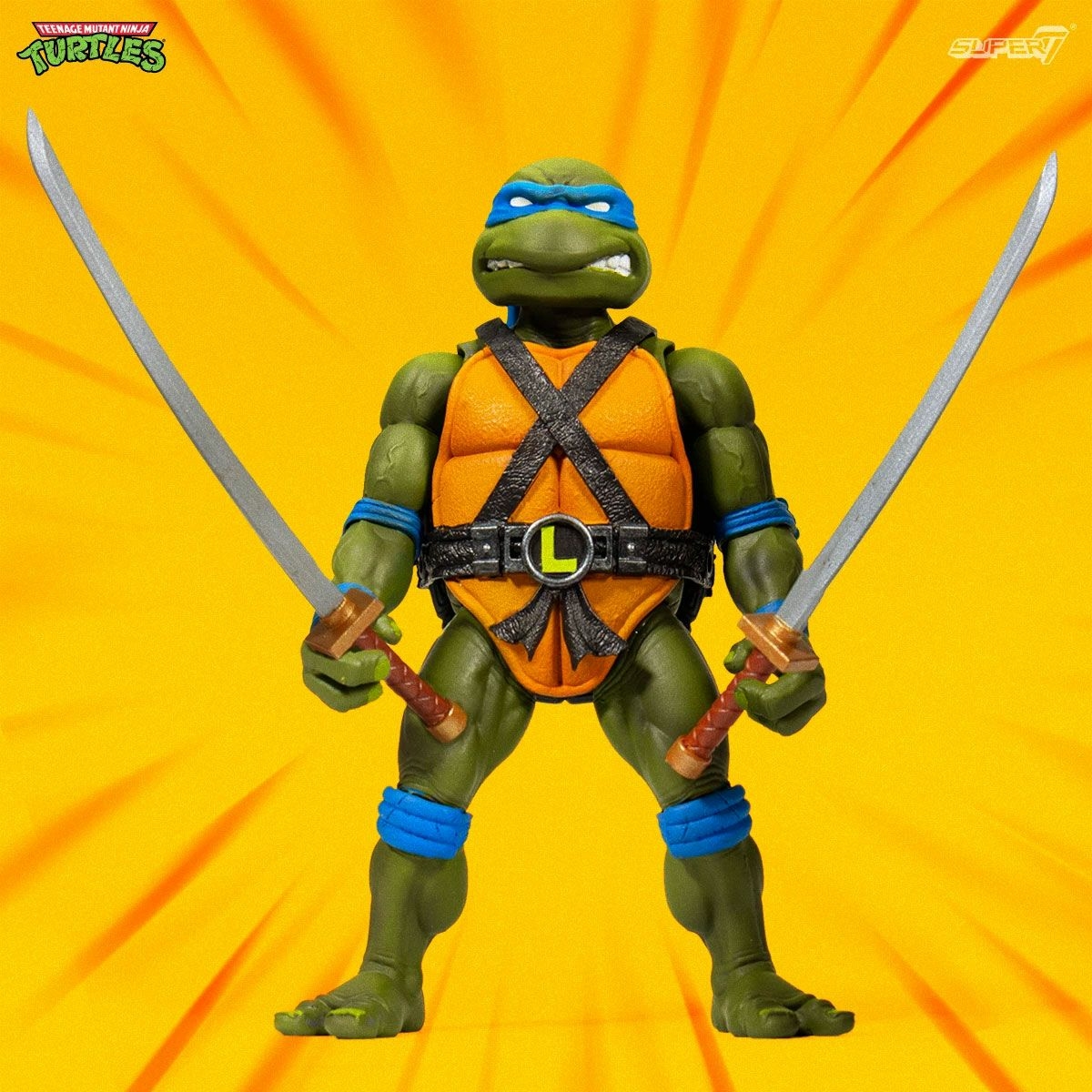 Les tortues ninja figurine ultimates leonardo 18 cm - Figurines