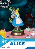 Alice au pays des merveilles statuette pvc mini diorama stage alice 10 cm