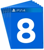 Lots 8 jeux vidéo - PS4