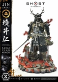 Ghost of tsushima statuette 1/4 sakai clan armor 60 cm