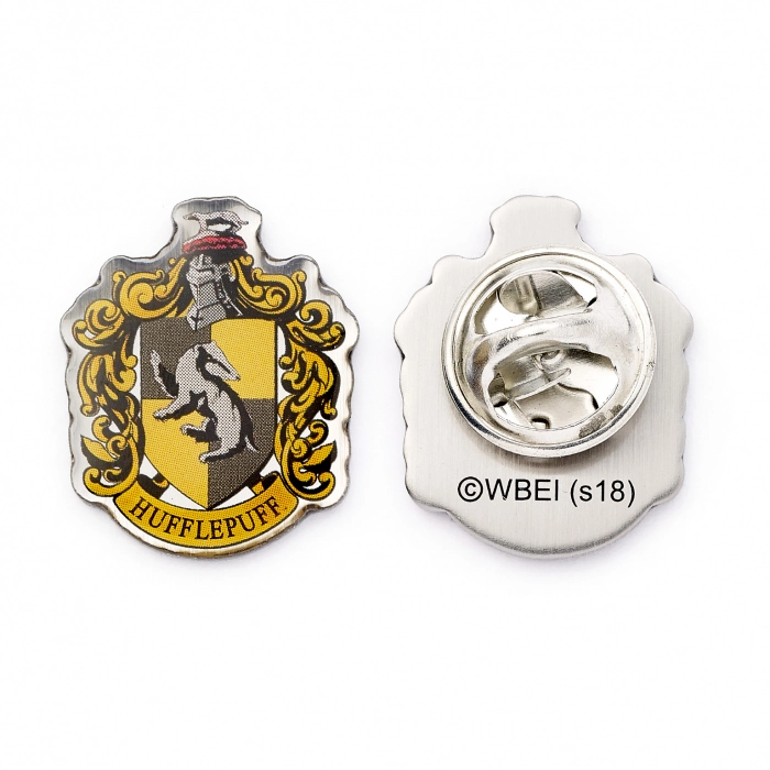 Badge à épingle Harry Potter Poufsouffle Officiel - Montre Ton Appartenance à Ta Maison Préférée !