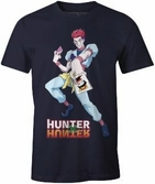 Hunter x hunter - hisoka card - t-shirt homme (l) - navy blue