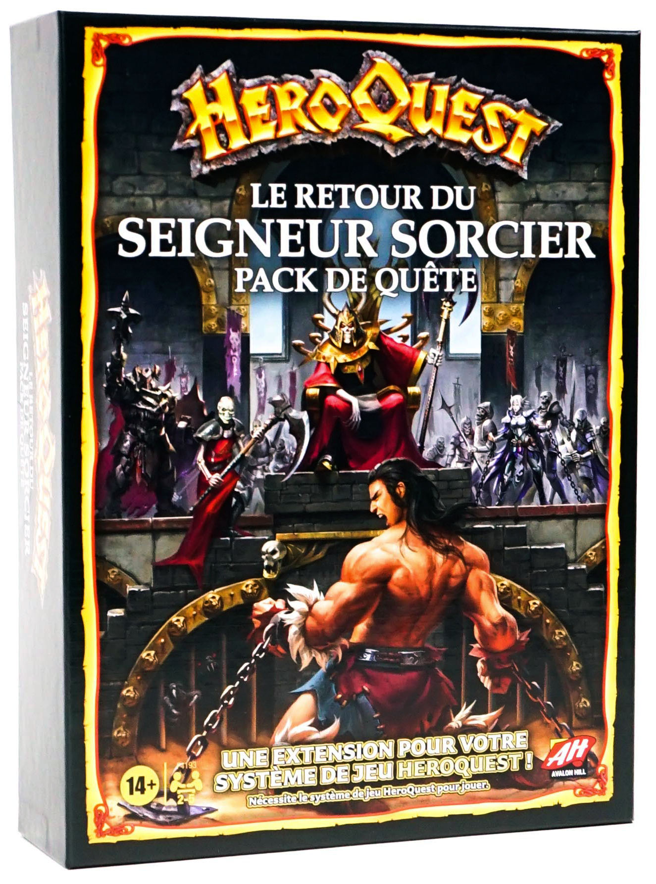 Heroquest - extension : le retour du seigneur sorcier (fr)