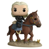 Funko pop! ride deluxe: the witcher - geralt on roach- us exclusive