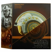 Star wars: the mandalorian black series casque électronique 2023 trapper wolf