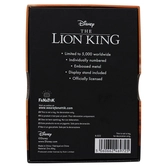 Le roi lion lingot de collection limited edition