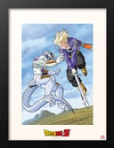 Dragon ball z - trunks vs freezer - collector print '30x40cm'