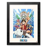 One piece - skypiea - collector print '30x40cm'