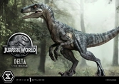 Jurassic world: fallen kingdom statuette prime collectibles 1/10 delta 17 cm