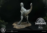 Jurassic world: fallen kingdom statuette prime collectibles 1/10 delta 17 cm