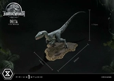 Jurassic world: fallen kingdom statuette prime collectibles 1/10 delta 17 cm