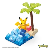 Pokémon jeu de construction mega construx pikachu's beach splash