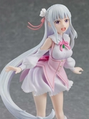 Re: zero starting life in another world statuette pvc pop up parade emilia: memory snow ver. 17 cm